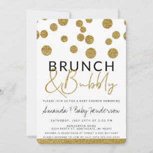 Modern Brunch & Bubbly-inbjudan Inbjudningar
