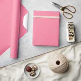 Modern bubbla rosa enfärgad presentpapper