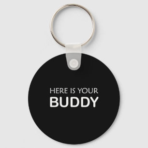 Modern Buddy-Nyckelring - minimalistisk nyckelkedj Nyckelring