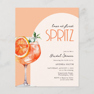 Modern budget Kärlek i första Spritz-Möhippan Flygblad