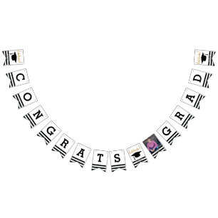 Modern buntklass i Studenten av 20XX Grad-foto Vimplar