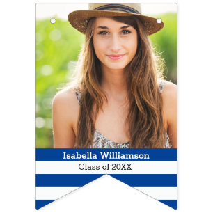 Modern buntklass i Studenten på 20XX foto Vimplar