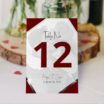 Modern Burgundy-Avslappnaden "Ingenting Finare" Br