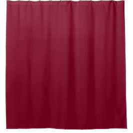 Modern burgundy Red Shower Curtain