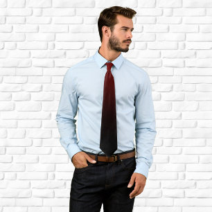 Modern Burgundy Svart Ombre Slips