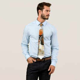 Modern Business Abstrac Orange Black Slips
