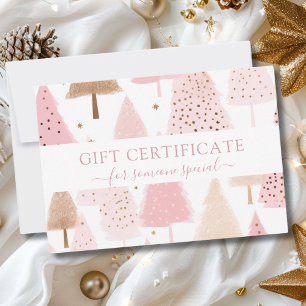 MODERN BUSINESS CHRISTMAS CERTIFIKAT-gåva till dig