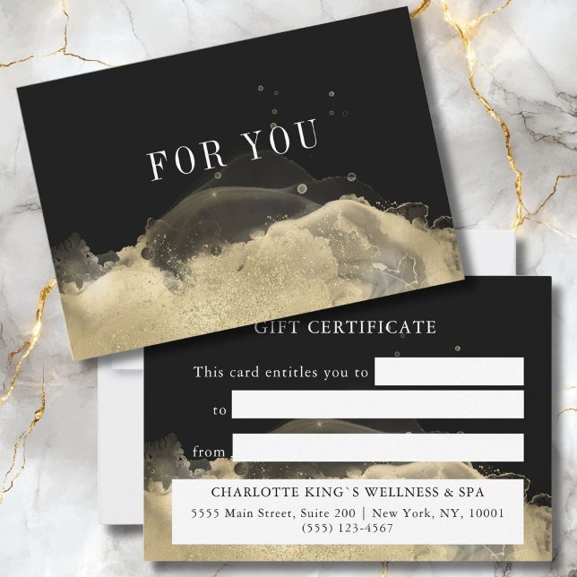 MODERN BUSINESS GIFT CERTIFICATE (BUSINESS GIFT CERTIFICATE| for you, modern & Trends. Perfect for Beauty, Nails, Lashes and more.)