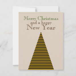 Modern Business Helgdag Card enkel minimal Julkort