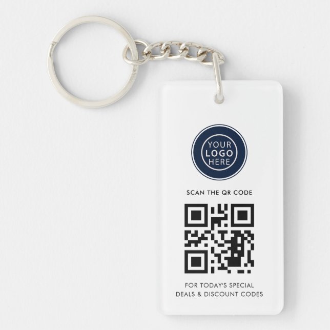 Modern Business Logo and QR Code Minimalist (Framsidan)