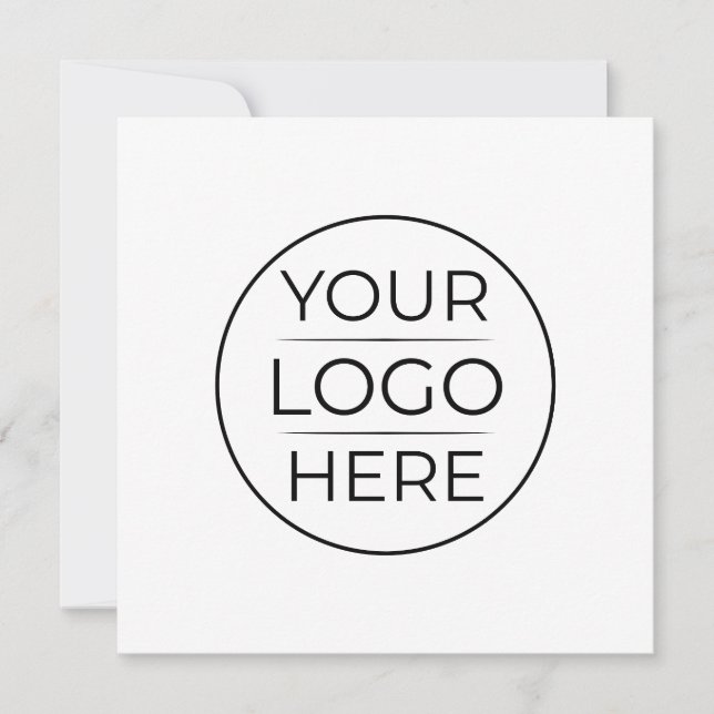 Modern Business Logo Branding Spara Datumet (Framsida)