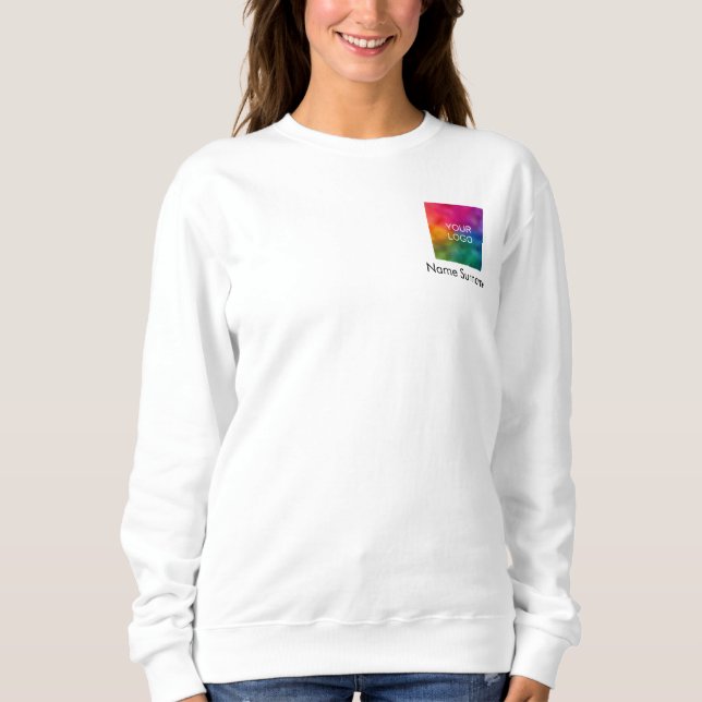 Modern Business Logotyp Bulk Employee Women's Basi T Shirt (Framsida)