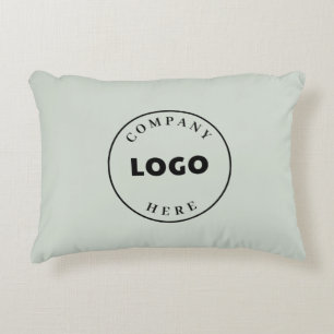 Modern Business Logotyp Company Swag-Anpassningsba Prydnadskudde