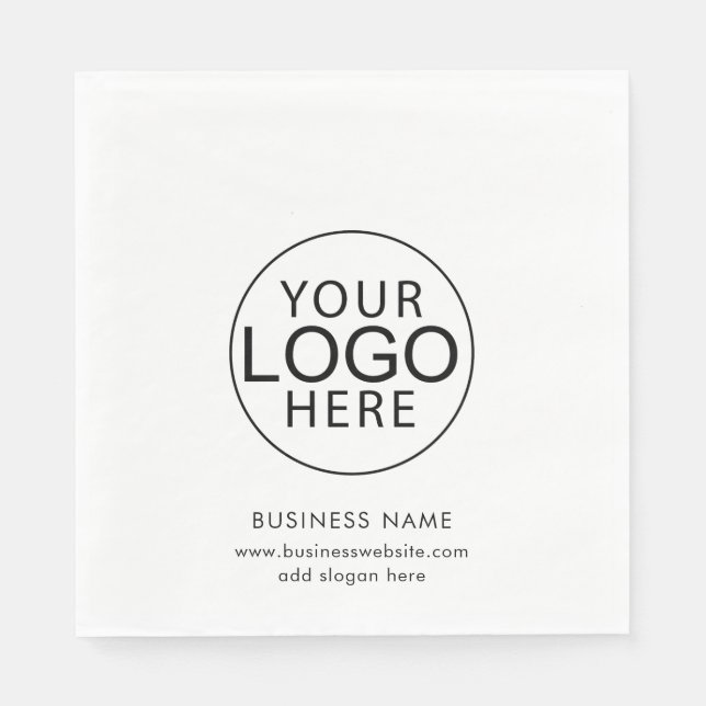 Modern Business Logotyp Corporate Events Papper Pappersservett (Framsidan)