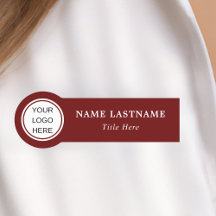 Modern Business Logotyp Employee ID Personal Salon