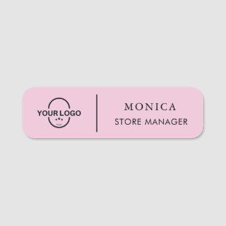 Modern Business Logotyp Namn bricka Namnbricka