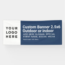 Modern Business Logotyp Professionell 2,5'x6'