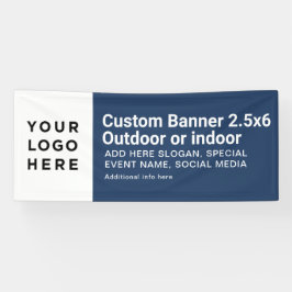 Modern Business Logotyp Professionell 2,5'x6'