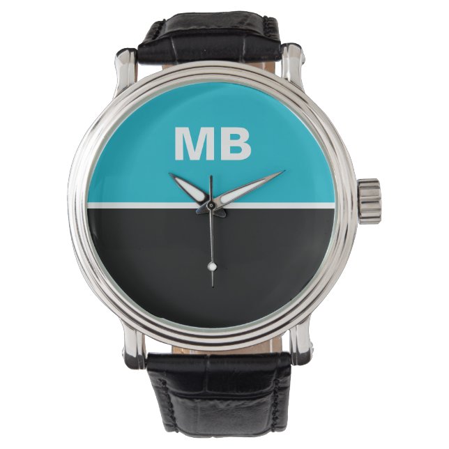 Modern Business Manar Monogram Armbandsur (Framsida)