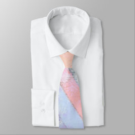 Modern Business Mönster Abstrac Blue Rosa Slips