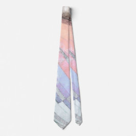 Modern Business Mönster Abstrac Blue Rosa Slips