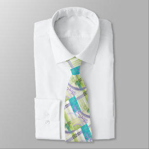 Modern Business Mönster Abstrac Blue Slips