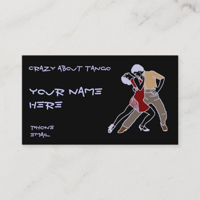 modern businesscard visitkort (Framsida)