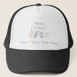 Modern Butik Blomsterbutik Varumärkesbyggande  Keps
