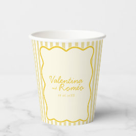 Modern Butter Gult Bröllop