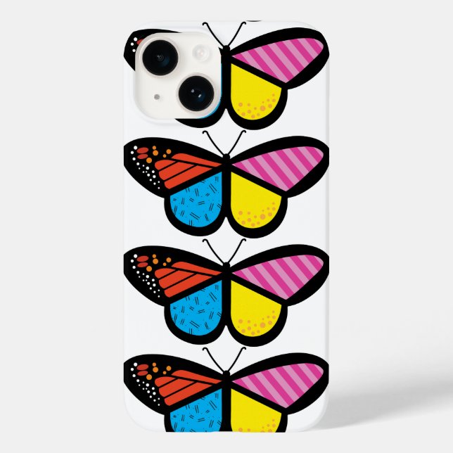 Modern Butterfly Phone Case (Baksida)