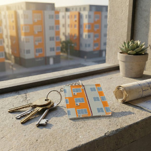 Modern Byggnad med Luft-konjoner