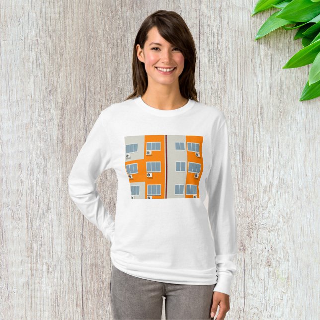 Modern Byggnad med Luft-konjoner T Shirt (Skapare uppladdad)