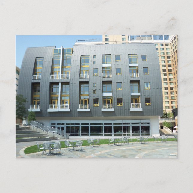 Modern Byggnad Vykort (Framsida)