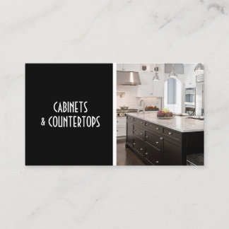 Modern CABINETS & COUNTERTOTOPS-byggkort Visitkort