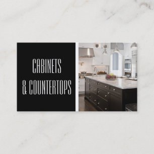 Modern CABINETS & COUNTERTOTOPS-byggkort Visitkort