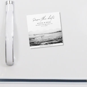 Modern California Beach Spara datum magneter