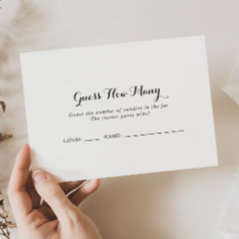 Modern calligrafi anger hur många spelkort det fin visitkort