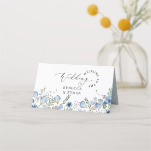 Modern calligrafi Bröllop-platskort Placeringskort