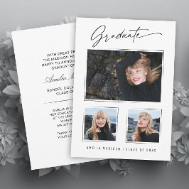 Modern Calligraphy Bläck Script 3 Photo Student Meddelande