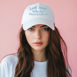 Modern Calligraphy Blue Bridesmaids Gift Broderad Keps<br><div class="desc">Vi presenterar vårt fantastiska Bachelorette Party Hat,  som är det yttersta medbrottslingen för den blivande bruden och hennes trupp att skina i stil under en livstids firande!</div>