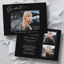 Modern Calligraphy Elegant Bläck Script 3 Photo Gr Meddelande