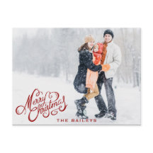 Modern Calligraphy God jul Photos