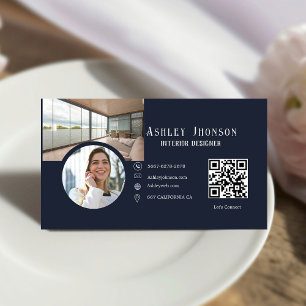 Modern Calligraphy House Décor Insida Designer Visitkort