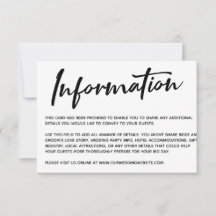 Modern calligraphy Information Guld Stripe Back