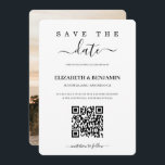 Modern Calligraphy Script QR Code Photo Spara D Spara Datumet<br><div class="desc">Modern design och elegant skriver ut Minimalist Calligraphy Script QR Code Photo Save the Date som kan anpassas med texten. Klicka på knappen "Anpassa" och använda verktyg som är utformat för att ändra mallen. Kolla in Graphic Art Design-arkivet för andra produkter som matchar den här designen!</div>