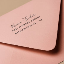 Modern Calligraphy-skript bröllop