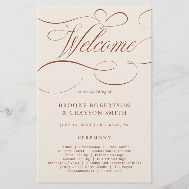 Modern Calligraphy Timless Terracotta Program (Framsida)