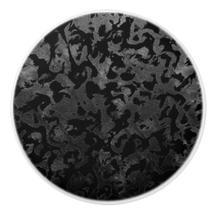 Modern Camo-Black och Mörk Grått-kamouflage Knopp