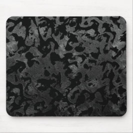 Modern Camo-Black och Mörk Grått-kamouflage Musmatta