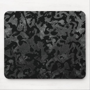 Modern Camo-Black och Mörk Grått-kamouflage Musmatta